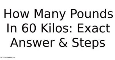 180 Pounds to Kilos: the Exact Math, Visual Scale, and Quick Conversion Chart