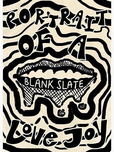 Portrait of a Blank Slate by Lovejoy from Uk