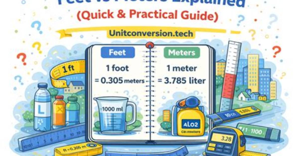 The Exact Math Behind Feet to Meters: Why 1 Foot Equals Precisely 0.3048 Meters
