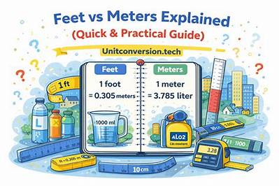 The Exact Math Behind Feet to Meters: Why 1 Foot Equals Precisely 0.3048 Meters