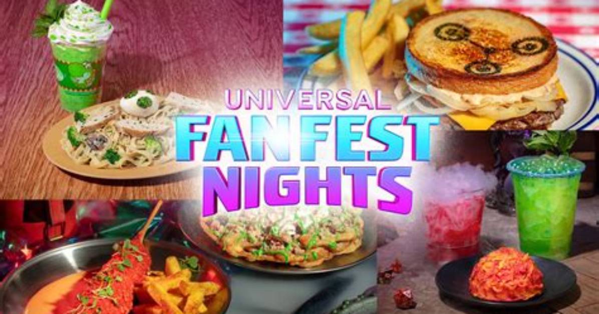 Universal Fan Fest Nights Food Lineup Revealed: Scooby Snacks and Monster-Sized Eats