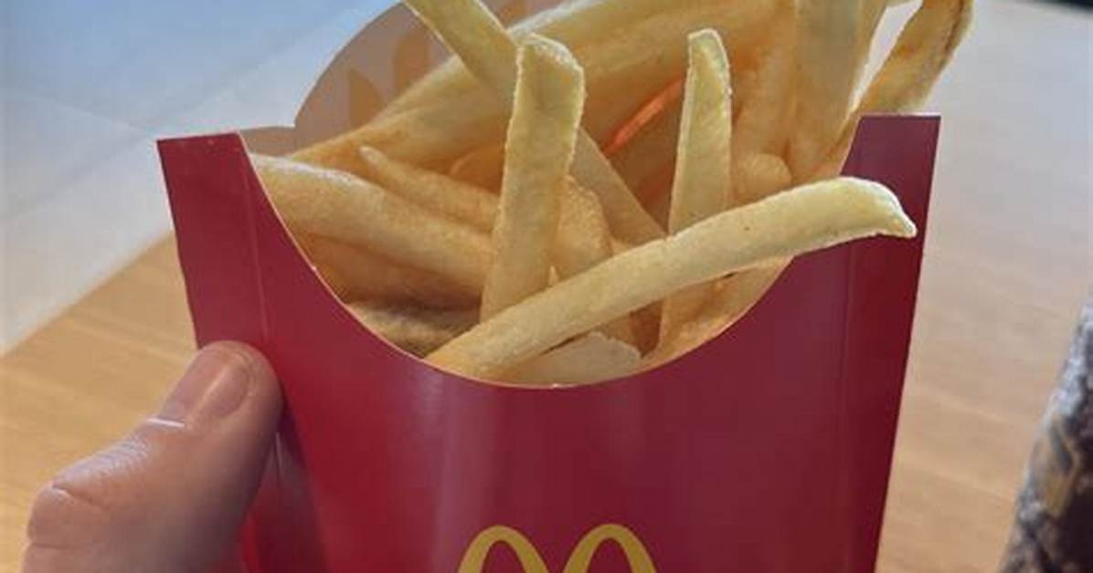 What a Medium Fry from Mcdonald's Actually Looks Like in 2026: Portion and Deal Test