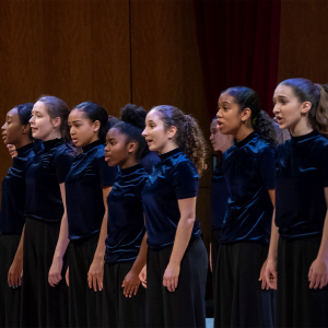 Choristers performing at ACDA Conference